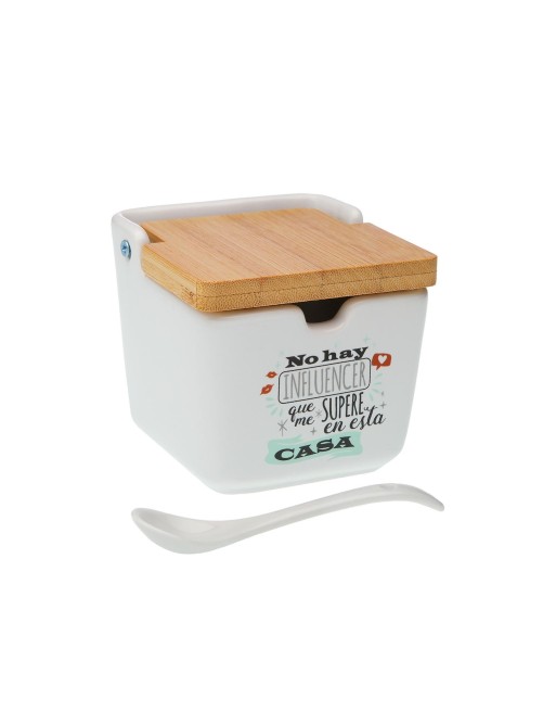 AZUCARERO MODELO INFLUENCER 8,5x8,8x8,8 CM AZUCARERO MODELO INFLUENCER 8,5x8,8x8,8 CM