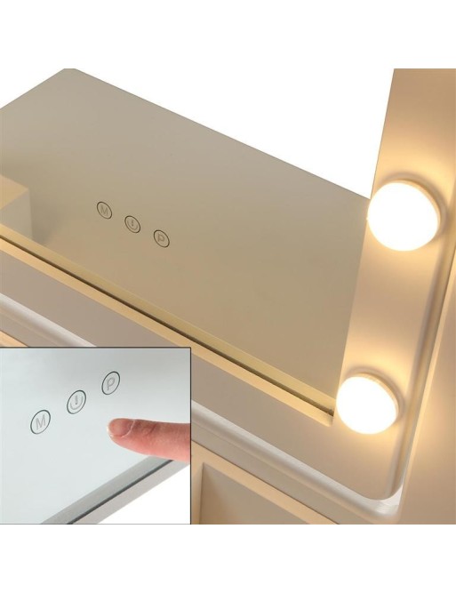 WHITE DRESSING TABLE MODEL