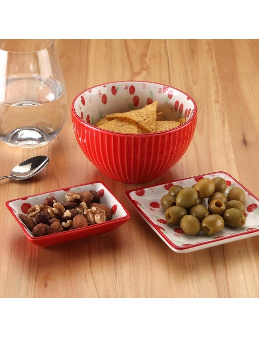 BOWL MODELO CEREZAS 2,5x9,3x7,3 CM BOWL MODELO CEREZAS 2,5x9,3x7,3 CM