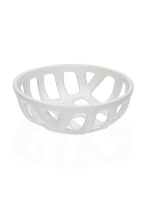 WHITE FRUIT BOWL 8.5x26.5 CM