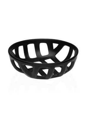 BLACK KITCHEN FRUIT BOWL 8.5x26.4 CM
