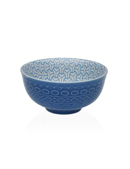 WHITE AND BLUE PORCELAIN BOWL 5.8x12.3 CM
