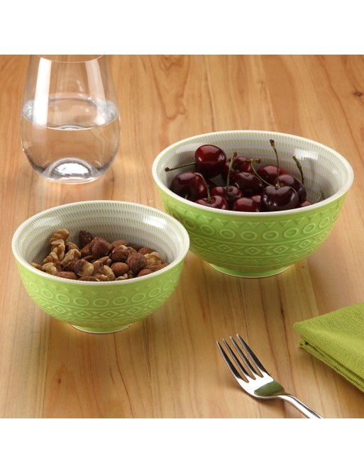 BOL EN PORCELAINE VERTE 7,7x16 CM BOL EN PORCELAINE VERTE 7,7x16 CM