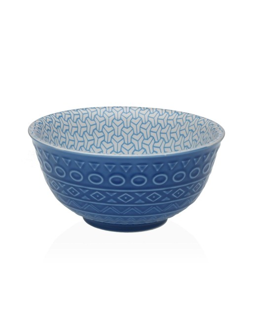 BOL AZUL DE PORCELANA 7,7x16 CM