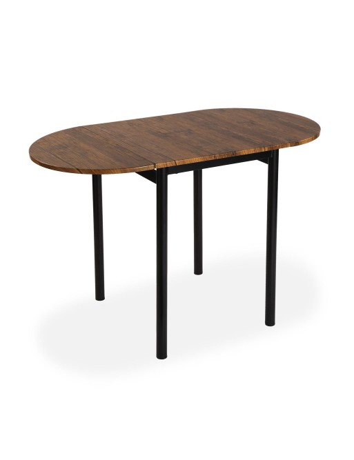 JEU DE SOCIÉTÉ AVEC 2 CHAISES NOIRES MODÈLE LUCIA