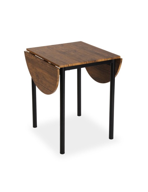 JEU DE SOCIÉTÉ AVEC 2 CHAISES NOIRES MODÈLE LUCIA