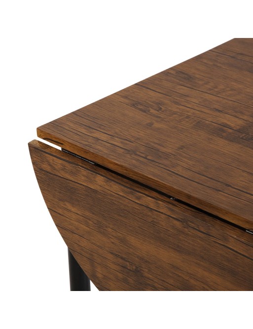 JEU DE SOCIÉTÉ AVEC 2 CHAISES NOIRES MODÈLE LUCIA