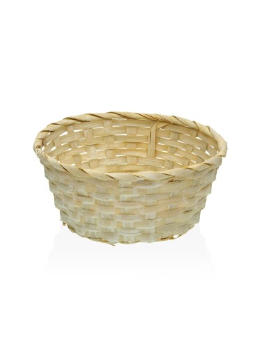 YELLOW ROUND BASKET 23 CM (23x10 CM)