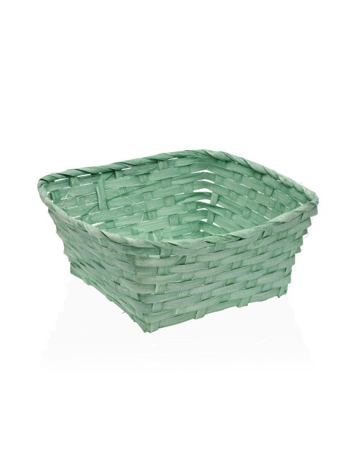 GRÜNER QUADRATISCHER KORB 20 CM (20x10 CM) GRÜNER QUADRATISCHER KORB 20 CM (20x10 CM)