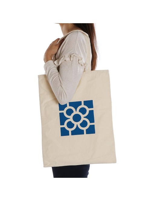 SAC SHOPPING MODÈLE BILBAO BLUE TILE SAC SHOPPING MODÈLE BILBAO BLUE TILE