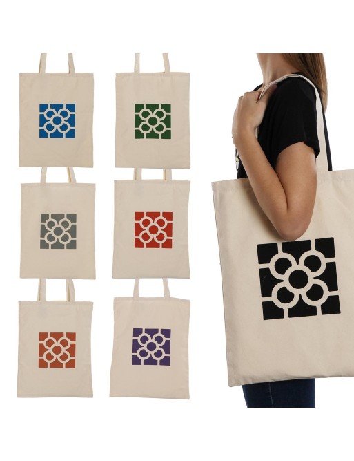 SHOPPING BAG MODEL BILBAO GRAY TILE