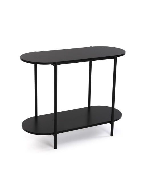 CONSOLA O MESA DE ENTRADA METALICA NEGRA 90x70 CM CONSOLA O MESA DE ENTRADA METALICA NEGRA 90x70 CM