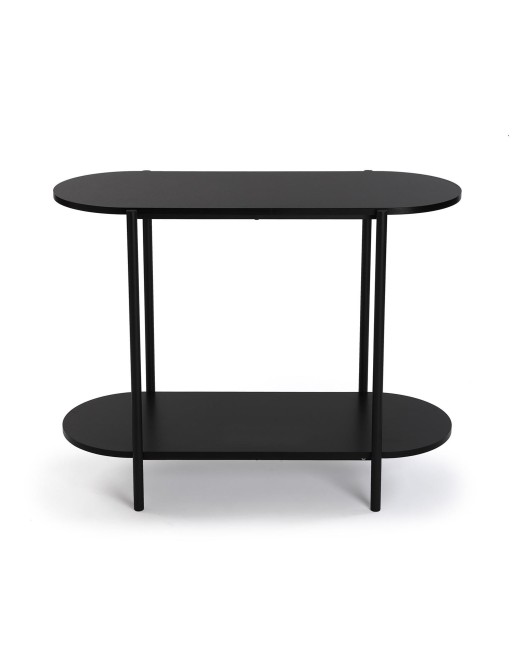 CONSOLA O MESA DE ENTRADA METALICA NEGRA 90x70 CM CONSOLA O MESA DE ENTRADA METALICA NEGRA 90x70 CM