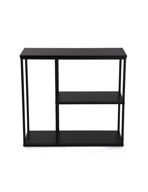 BLACK METAL CONSOLE 80x75 CM