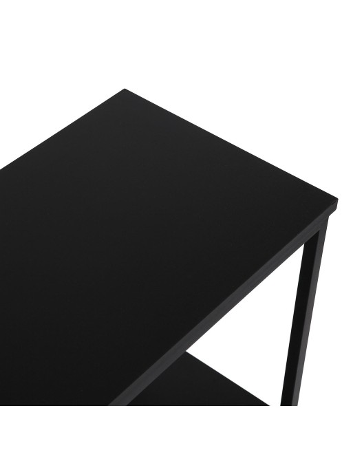 BLACK METAL CONSOLE 80x75 CM