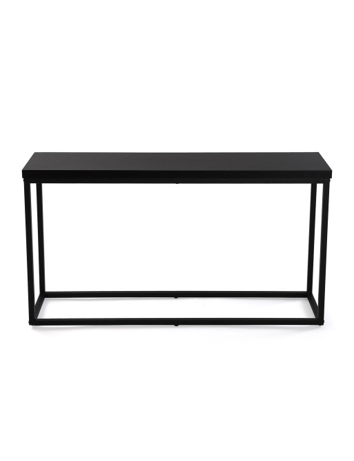 KONSOLE AUS SCHWARZEM METALL 110x60 CM KONSOLE AUS SCHWARZEM METALL 110x60 CM