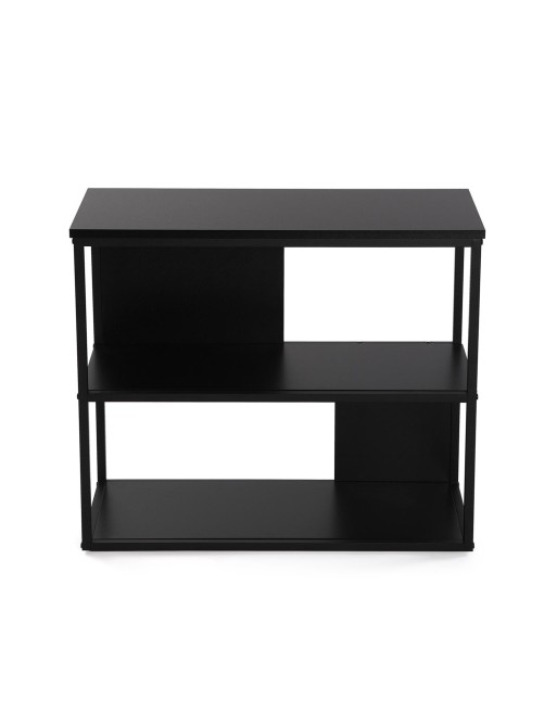 BLACK METAL ENTRANCE SHELF OR TABLE 70x60 CM