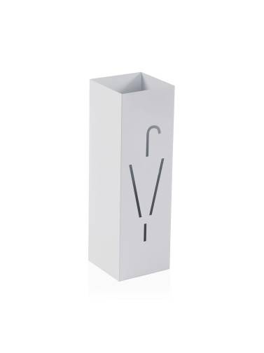 WHITE METALLIC UMBRELLA STAND MODEL RAIN