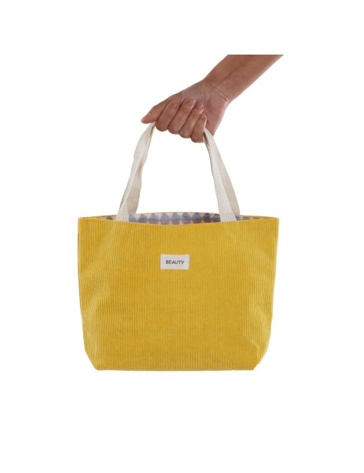 BOLSA MODELO BEAUTY AMARILLA