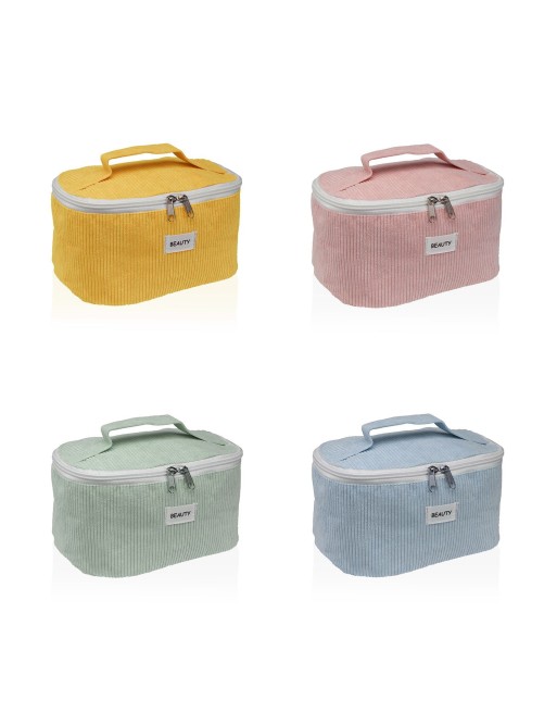 BEAUTY YELLOW MODEL TOILETRY BAG WITH HANDLE