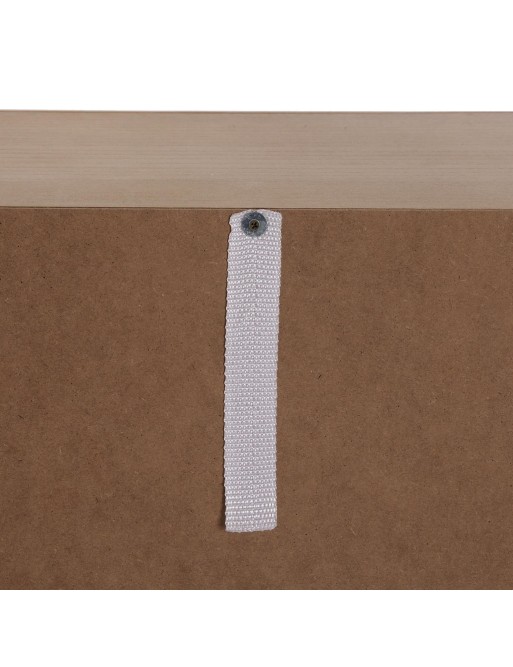 COMMODE 4 TIROIRS GRIS PALME