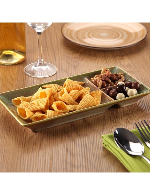 FUENTE PARA ALIMENTOS DE GRES 25x11,5 CM FUENTE PARA ALIMENTOS DE GRES 25x11,5 CM