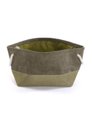 CESTA CORDUROY VERDE