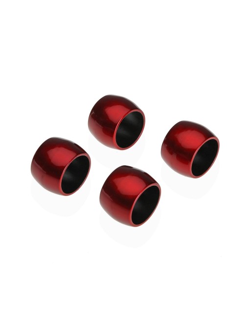 SET DE 4 SERVILLETEROS MODELO COLOR ROJO SET DE 4 SERVILLETEROS MODELO COLOR ROJO