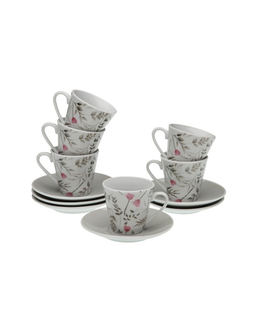 SET MIT 6 KAFFEETASSEN MIT UNTERTASSE MODELL CELIRA