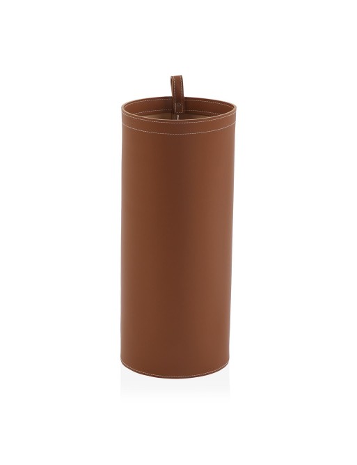 TERRACOTTA LEATHER UMBRELLA STAND TERRACOTTA LEATHER UMBRELLA STAND