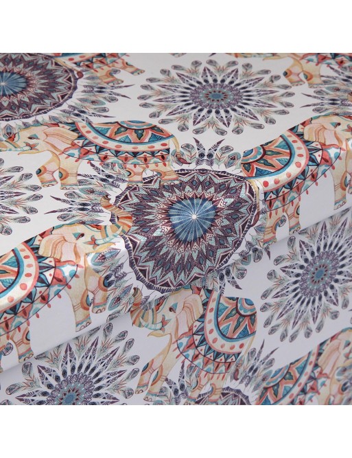 SET 15 BOÎTES EN CARTON INDIEN