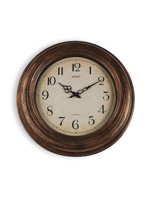 RELOJ DE PARED ANTIQUE DORADO 51CM RELOJ DE PARED ANTIQUE DORADO 51CM