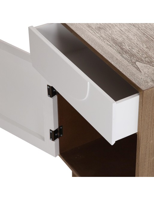 EAMES 2 DRAWER BEDSIDE TABLE