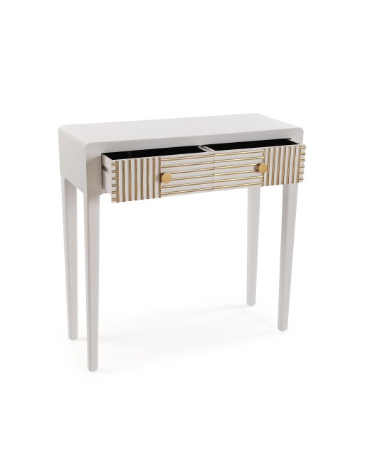 CONSOLE AVEC 2 TIROIRS MODÈLE VIROLE