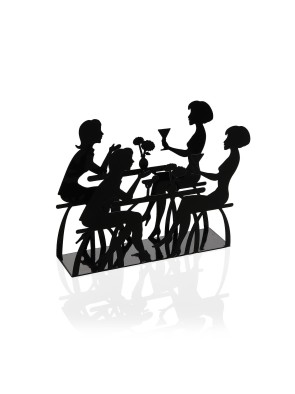 RESTAURANT MODEL METALLIC NAPKIN HOLDER