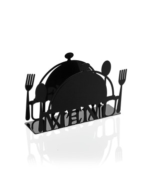 METAL NAPKIN HOLDER MODEL MENU