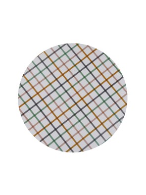 ROUND PLACEMAT OR SINGLE TABLECLOTH MODEL SQUARA