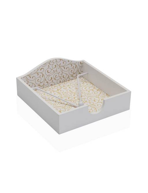 SERPENTINE WOODEN NAPKIN HOLDER SERPENTINE WOODEN NAPKIN HOLDER