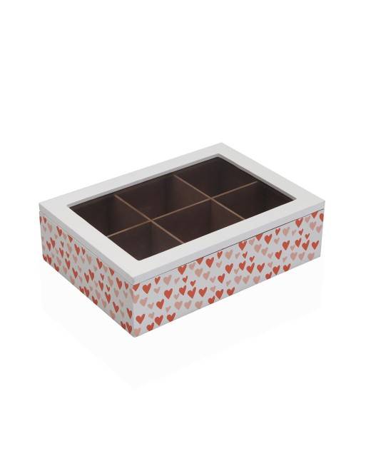 WOODEN TEA BOX MODEL CUORE WOODEN TEA BOX MODEL CUORE