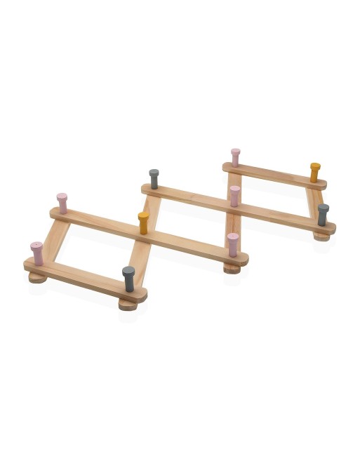 PERCHERO DE PARED EXPANDIBLE DE MADERA