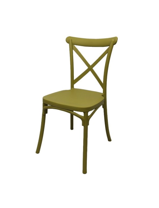 MUSTARD-COLORED IRIS MODEL CHAIR MUSTARD-COLORED IRIS MODEL CHAIR