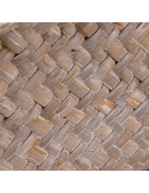 SET OF 2 BASKETS WITH HANDLES 36x26x12 CM