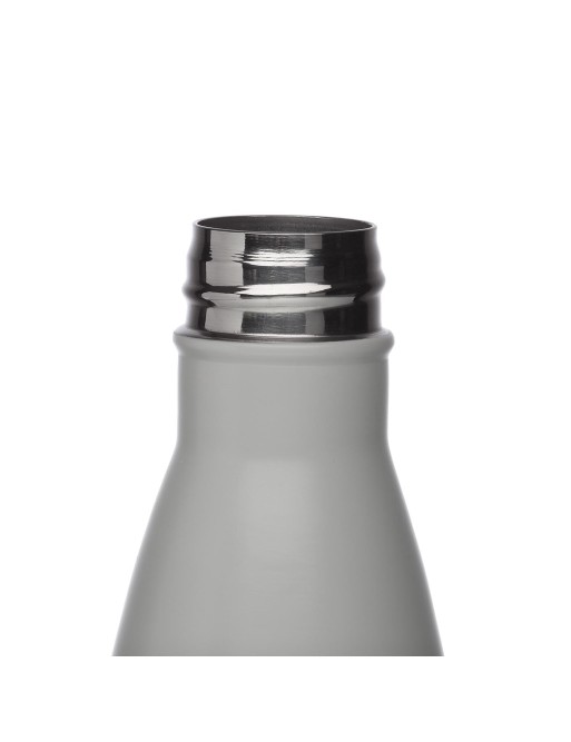 FLACON DE 500 ML D’ACIER INOXYDABLE GRIS MAT