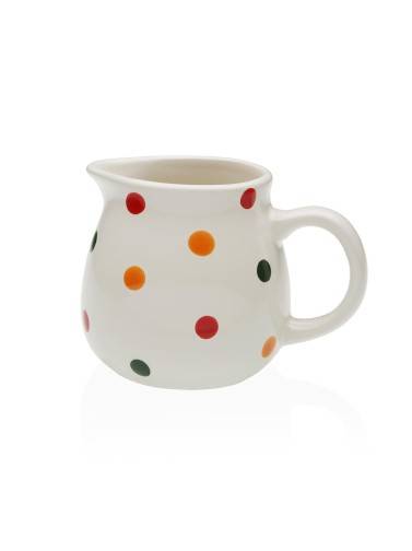 FEINSTEINZEUG MILCHMÄDCHEN MODELL POLKA DOTS 9x8x8 CM