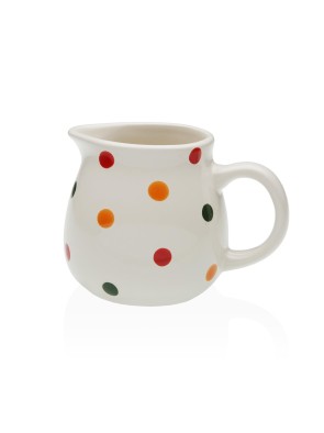 LECHERA DE GRES MODELO LUNARES 9x8x8 CM