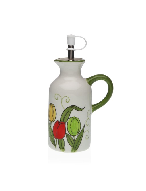 TULIPES MODÈLE BOUTEILLE D’HUILE DE CUISINE