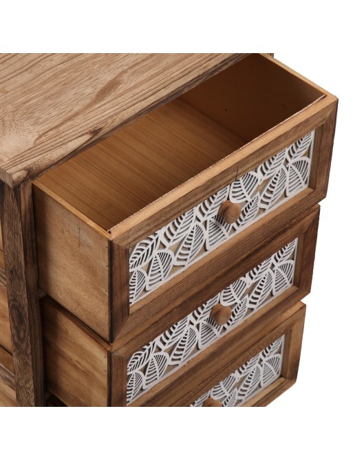 DRAWER UNIT WITH 3 DRAWERS LEAF MODEL SIZE 40X29X58 CM