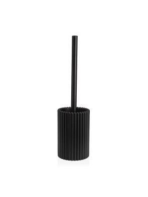 PORTE-BROSSE DE TOILETTE DE SALLE DE BAIN MODÈLE LINE NOIR
