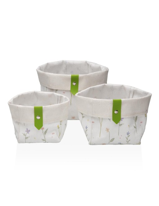 SET DE 3 CESTAS CUADRADAS MODELO LOIRA SET DE 3 CESTAS CUADRADAS MODELO LOIRA