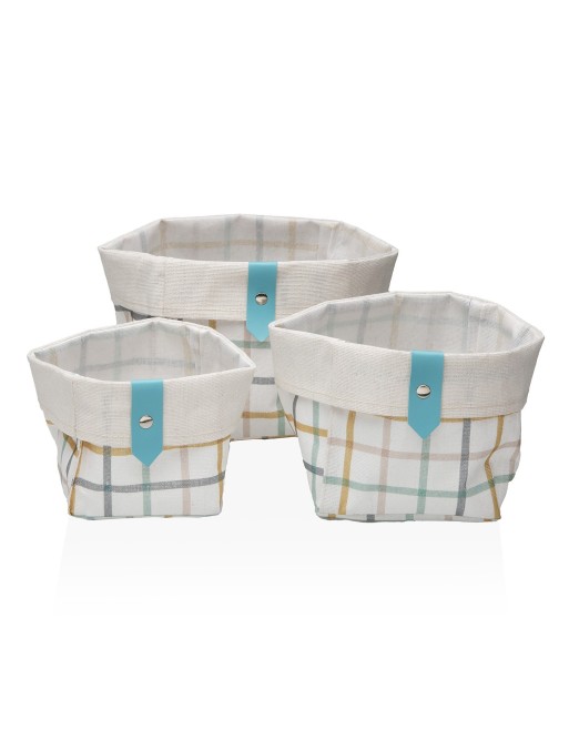 SET OF 3 SQUARE BASKETS MODEL SQUARA SET OF 3 SQUARE BASKETS MODEL SQUARA